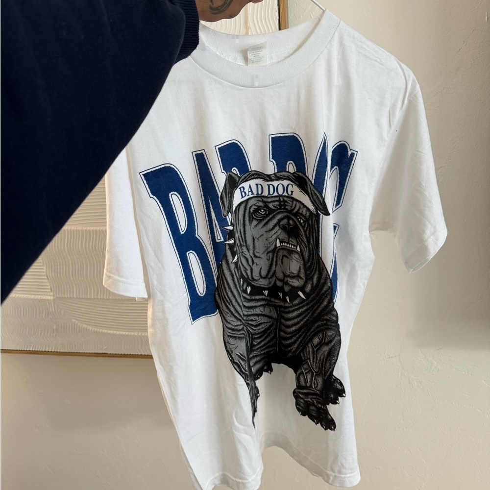 Vintage Bad Dog White T-Shirt M